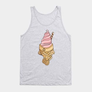 Kawaii Strawberry Filled Tayaki Tank Top